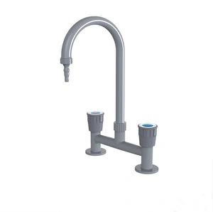 Gooseneck Single Handle Deck Mounted Lab Faucet